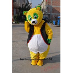 Halloween Cosplay Agent OSO Bear Mascot Costume