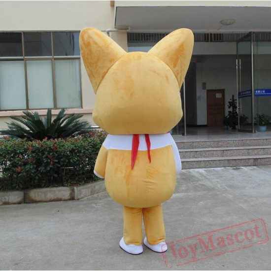 Husky dog mascot costume