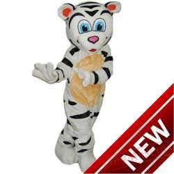 Tiger Plush Cartoon Character Costume Mascot