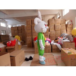Christmas Rabbit Mascot Costumes for Adults