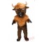Brown Bull Antelope Mascot Costume for Adults