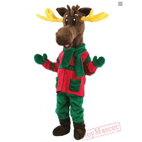 Christmas Reindeer Milu Deer Costume Mascot Costume