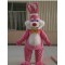 Pink Rabbit Mascot Costume