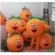 Fruit Mascot Costume Pumpkin Cartoon Costume
