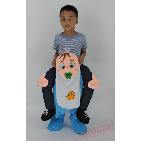 Kids Ride On Mascot Costume Cartoon Character Funny Mascot for Children