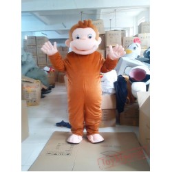 Yellow Monkey Cartoon Character Costume Cosplay Mascot