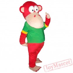 Red Monkey Mascot Costumes