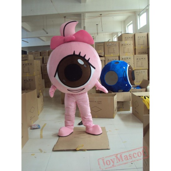 Big Eye Mascot Costume