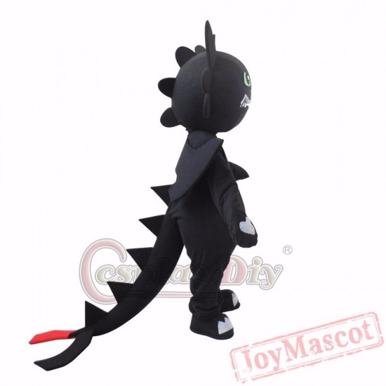 Plush Dragon Mascot Costume