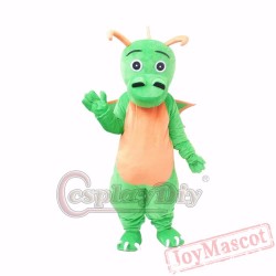 Cplush Green Dragon Mascot Costume