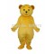 Golden Yellow Teddy Bear Mascot Costume