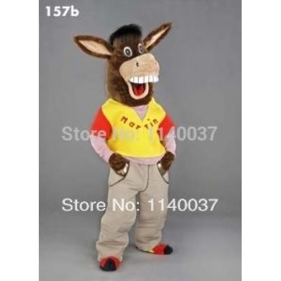 Donkey mascot costume mule costume