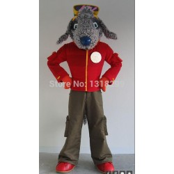 Freddie Bedlington Dog Mascot Costume