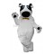 White Dog Flash Mascot Costume