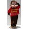 Curious George Monkey Mascot Costume