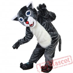Wildcat Raccoon Mascot Costume Adult