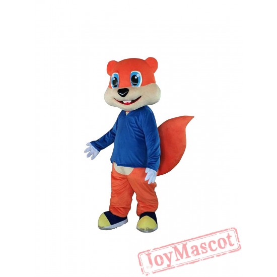 Squirrel Chipmunk Adult Mascot Costume