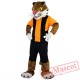 Sport Tiger Mascot Costume Adult