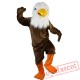 Brown Eagle Bird Mascot Costume Adult