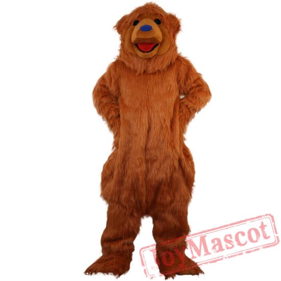 Brown Bear Mascot Costume Adult