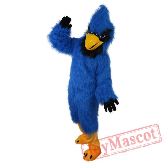 Blue Eagle Mascot Costume Adult
