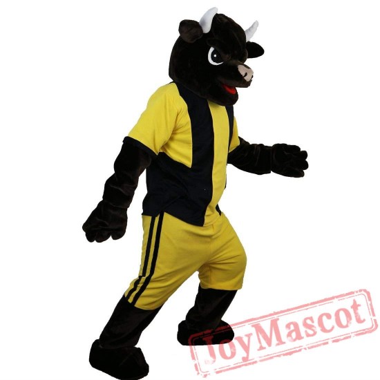 Sport Cow Bull Mascot Costume Adult