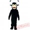 Cow Bull Mascot Costume