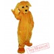 Yellow Dog Mascot Costume Adult