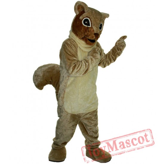 Brown Squirrel Mascot Costume Adult