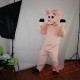 Pink Pig Mascot Costume Adult