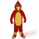 Eagle Animal Mascot Costume Red Bird