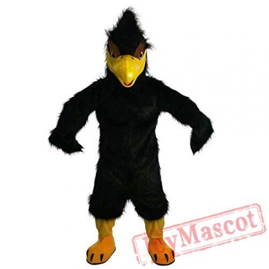 Black Eagle Bird Mascot Costume
