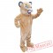 Adult Cougar Mascot Costume