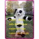 Black & White Spot Dog Mascot Costume