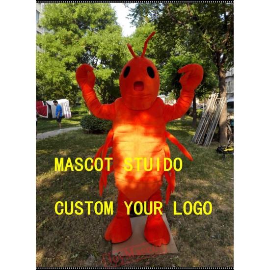 Shrimp Lobster Mascot Costume