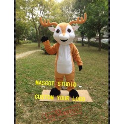 Deer Mascot Costume Reindeer Moose Costume