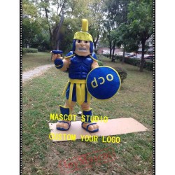 Knight Mascot Costume Spartan Trojan Costume