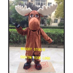 Moose Mascot Costume Christmas Deer
