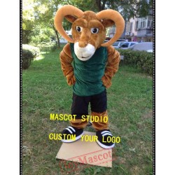 Ram Mascot Costume Bighorn Goat Costume