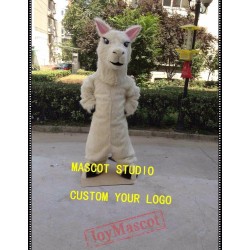 Llama Mascot Costume Cartoon Character Carnival Costume