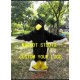Black Raven Mascot Costume