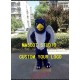 Blue Griffin Mascot Gryphon Mascot Costume