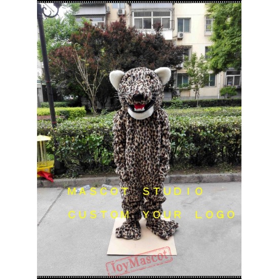 Jaguar Mascot Costume Cheetah