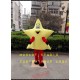 Yellow Star Superman Mascot Costume