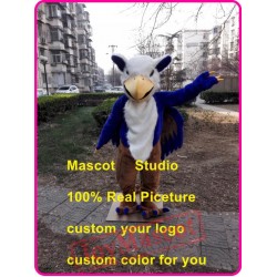 Blue Griffin Mascot Gryphon Costume