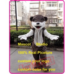 Plush Otter Mascot Costume