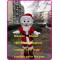 Christmas Santa Claus Mascot Costume Xmas Man