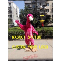 Pink Flamingo Mascot Costume